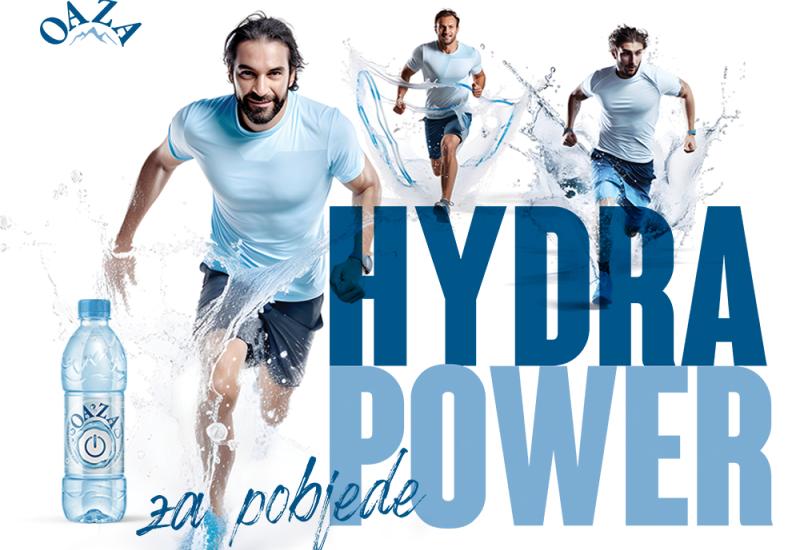 Oazina moć hidratacije u HYDRA POWER bočici